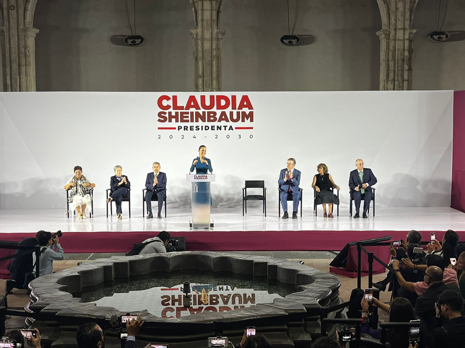 Anuncia Sheinbaum a los primeros integrantes de su gabinete